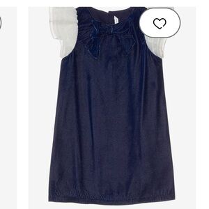 Like new, Janie and Jack Velvet Dress size 4T